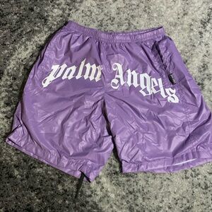 Palm Angels Purple Athletic Shorts / Swim Bottoms Men’s size Small, Mediu…